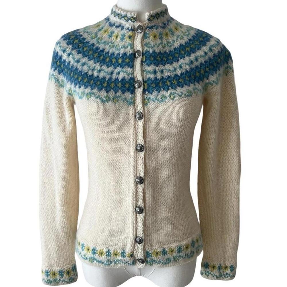 Nordic Women's Cream Cardigan